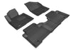3D MAXpider 2017-2020 fits Hyundai Elantra Kagu 2nd Row Floormats - Black
