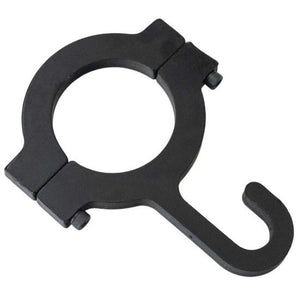 Moroso 61780 1.500in Bar Diameter Billet Aluminum Black Anodized Helmet Hook