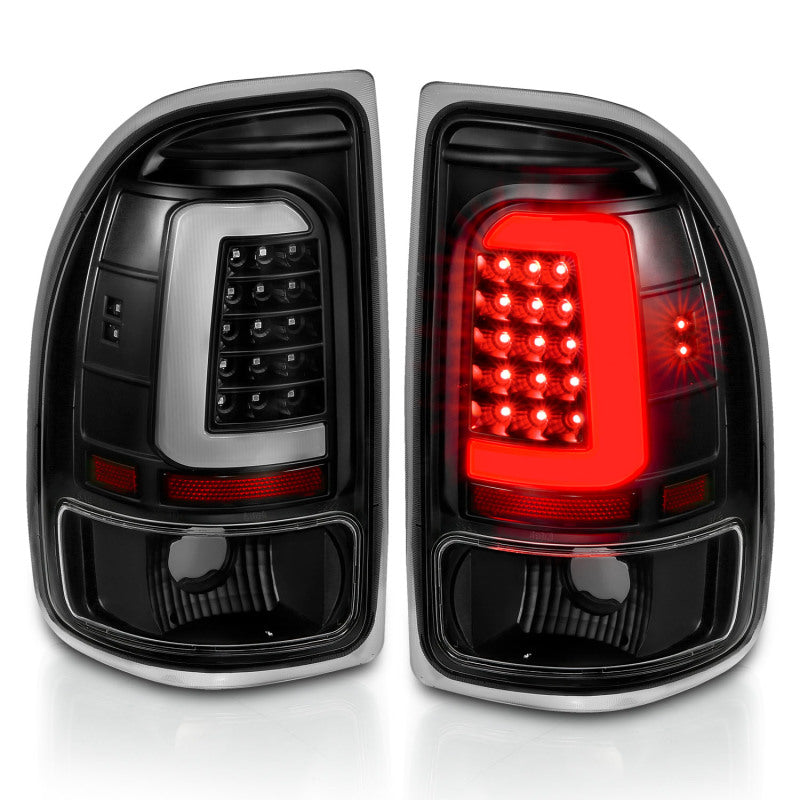 ANZO 311347 1904 fits Dodge 97-20 Dakota LED Taillights Black Housing Clear Lens Pair