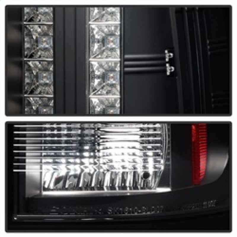 Spyder 5001771 fits Chevy 07-13 Silverado LED Tail Lights Blk ALT-YD-CS07-LED-B