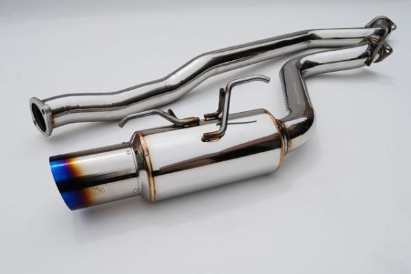 Invidia HS08SW5GRT 08+ WRX Hatch / 08 STi 76mm RACING Titanium Tip Cat-back Exha