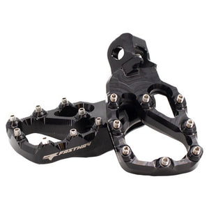 Fastway 22-6-003-BKS Mini Foot Pegs  Black