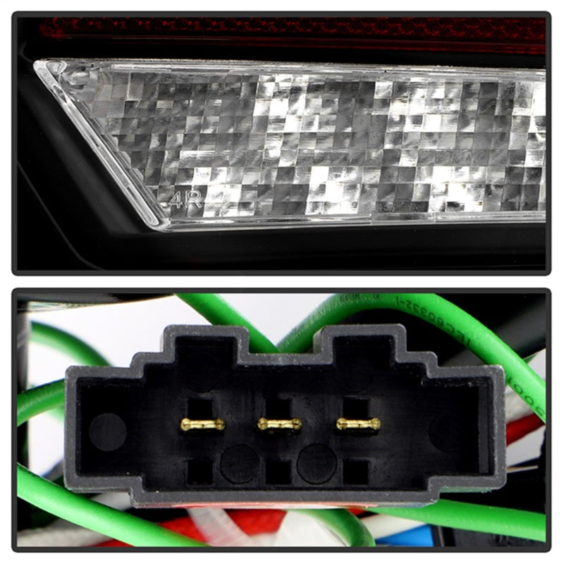 Spyder 5089076 03-08 fits Audi A3 Full LED Tail Lights - Black (ALT-YD-AA303-LE