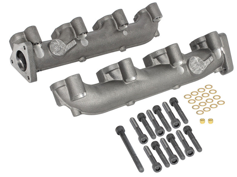 AFE 46-40024 BladeRunner Ported Ductile Iron Exhaust Manifold 01-16 fits GM Die
