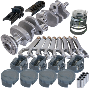 Eagle B12010040 fits Chevy 350 3.750in Crank 6.000in H-Beam -16cc Inv Dome 4.040in Pistons Balanced Assembly