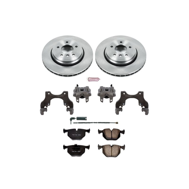 PowerStop KCOE5729 fits BMW 01-06 330Ci Rear Autospecialty Brake Kit w/Calipers