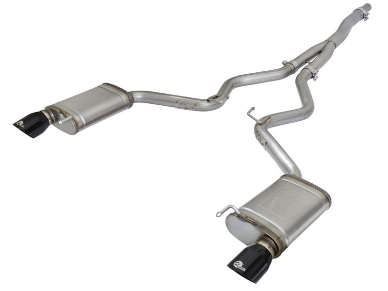 AFE 49-33084-B rce XP Exhausts Cat-Back SS-304 EXH w/ Black Tips 15-16 fits For