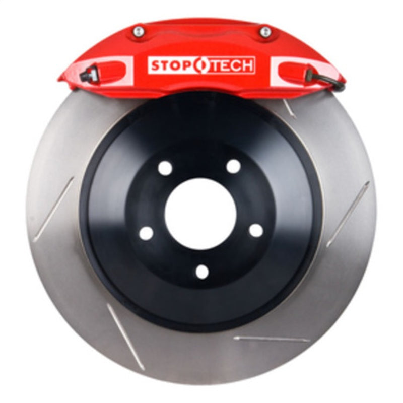 StopTech 82.242.0041.71 fits Dodge 09-15 Challenger Rear BBK w/ Red ST-40 Calipers Slotted Rotors