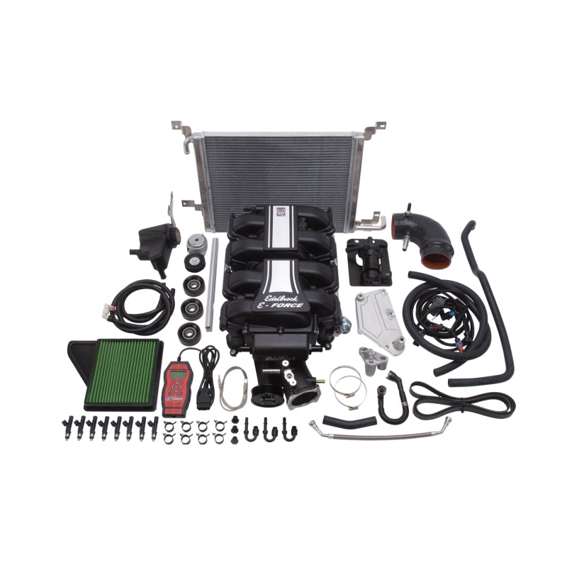 Edelbrock 1588 Supercharger Stage 1 - Street Kit 2011-2014 fits Ford Mustang 5 0L w/ Tuner