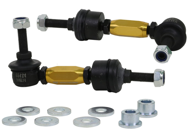 Whiteline KLC195 2012+ fits Ford Focus ST Rear Adjustable Heavy Duty Sway Bar Link Kit