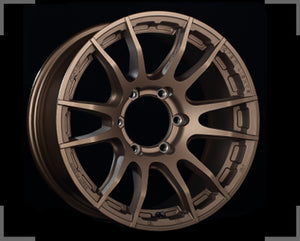 Gram Lights WGJXP00KA 57XR-X 17x8 +00 6-139 Dark Bronze Wheel