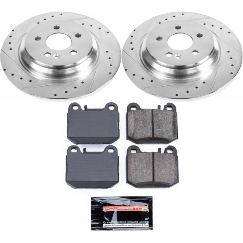 PowerStop fits Mercedes-Benz 00-01 ML430 Rear Z23 Evolution Sport Brake Kit