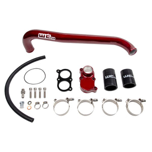 Wehrli 01-05 GM Duramax LB7/LLY Thermostat Housing Kit - Chevy Orange