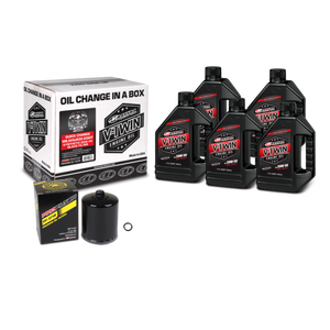fits Maxima 90-129015PB V-Twin Quick Change Kit Synthetic w/Black Filter Milwaukee-Eight