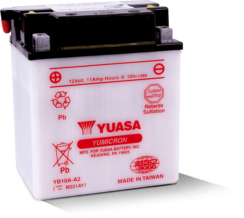 Yuasa YUAM221AY YB10A-A2 Yumicron 12 Volt Battery