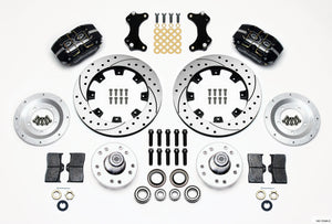 Wilwood 140-13346-D Dynapro Dust-Boot Front Kit 12.19in Drilled WWE ProSpindle