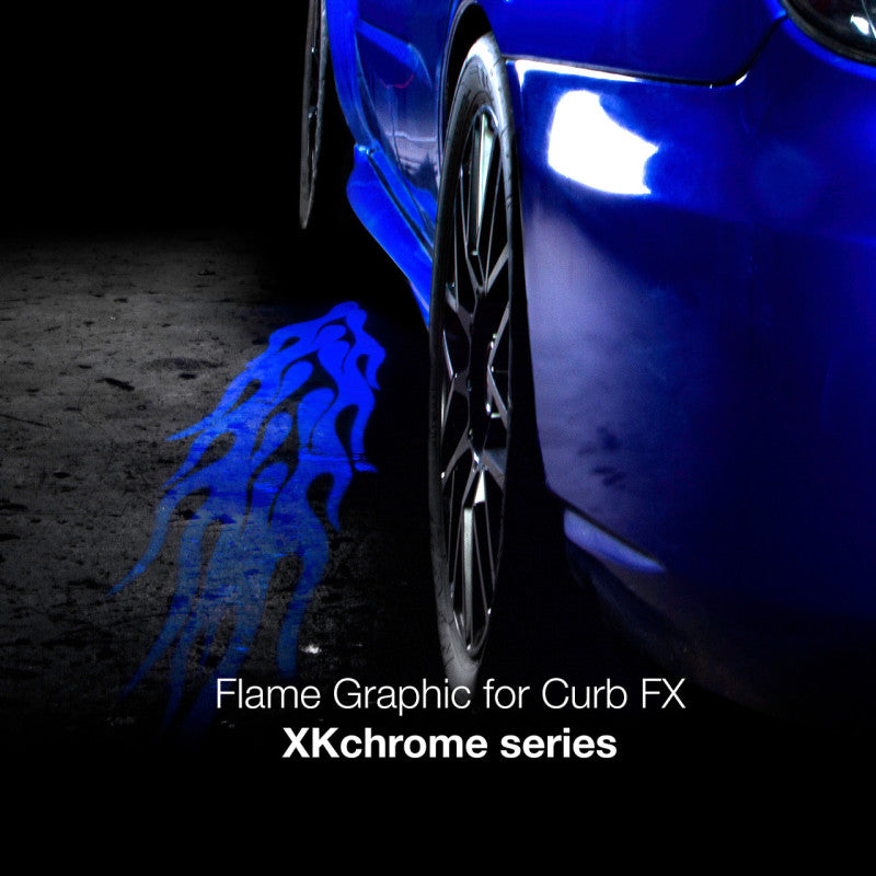 XK XK-CFX-FILM-FLAME Glow 2pc CurbFX Film+Optic Flame Style