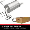 Magnaflow 108-0083 BRE Exhaust 08-13 fits Forester Impreza 2.5L Muffler Kit