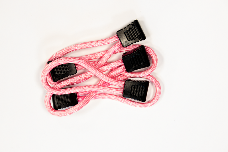 Fishbone Offroad FB51279-Q Paracord Zipper Pulls 5 Pcs Baby Pink