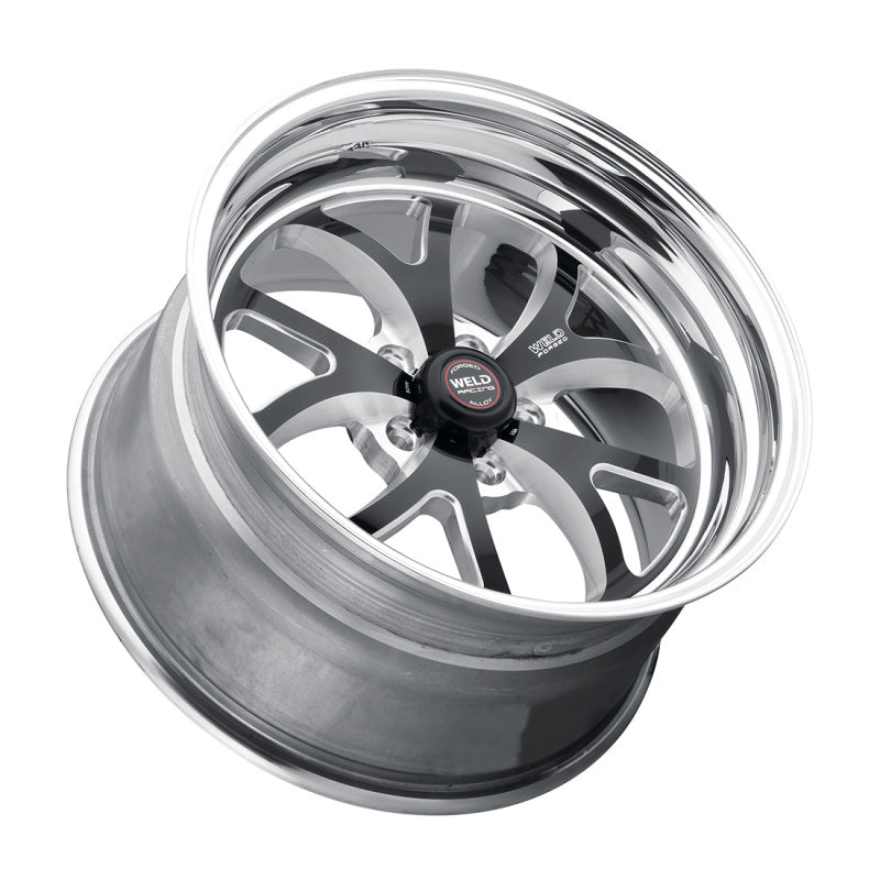 Weld  76MB-511A75A S76 15x11.33 / 5x4.5 BP / 7.5in. BS Black Wheel (Medium Pad)