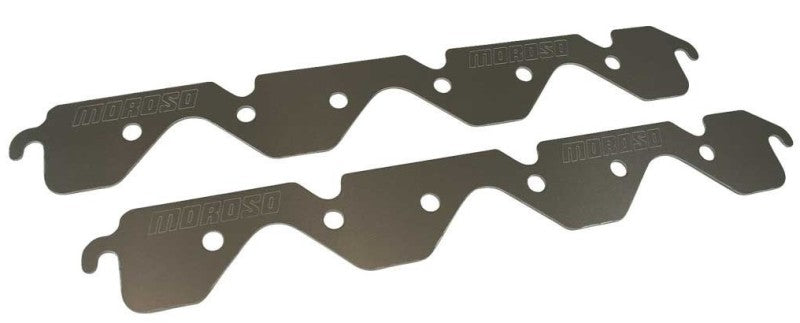 Moroso 25169 Small Block fits Ford Exhaust Block Off Storage Plate - Pair