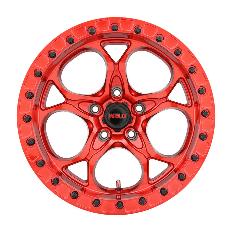 Weld  W90670075450 Off-Road W906 17X10 Ledge Beadlock 5X127 ET-25 BS4.50 Candy R