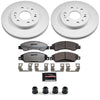 Power Stop 07-08 Cadillac Escalade Front Z36 Coated Truck & Tow Brake Kit