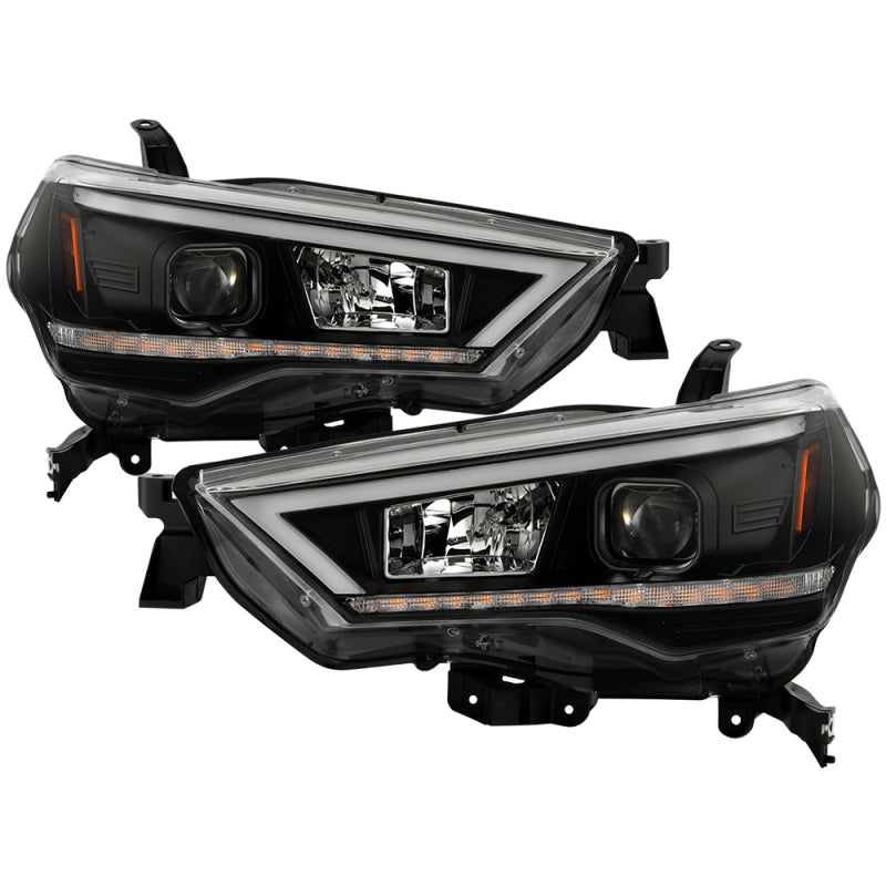 Spyder 5088154 14-20 fits Toyota 4Runner Projector Headlights w/Seq. LED Turn S