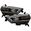 Spyder 5088154 14-20 fits Toyota 4Runner Projector Headlights w/Seq. LED Turn S