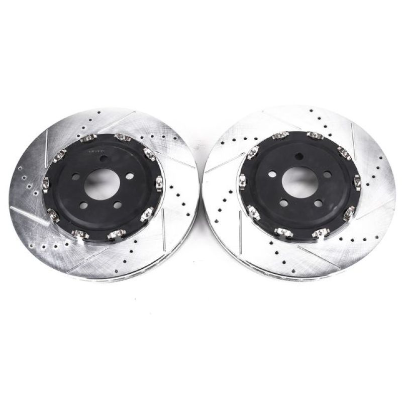 Power Stop AR83090XPR 15 fits Dodge Charger Front Drilled & Slotted Rotor - Pair