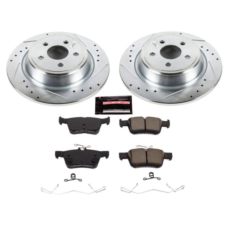 PowerStop fits Lincoln 17-18 Continental Rear Z23 Evolution Sport Brake Kit