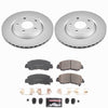 Power Stop 18-20 Mitsubishi Eclipse Cross Front Z23 Coated Brake Kit