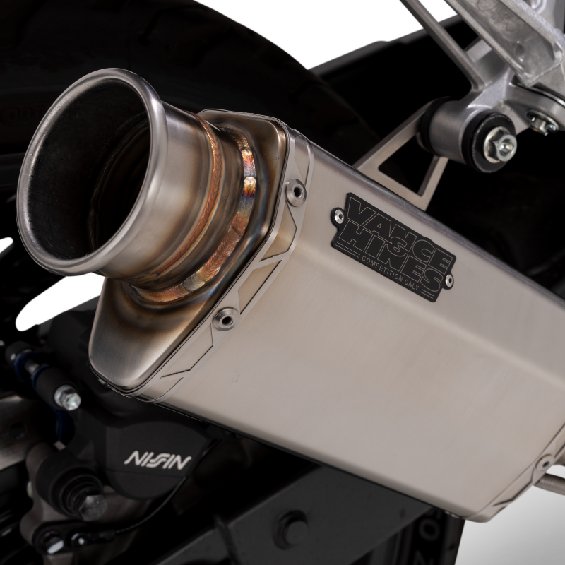 Vance and Hines 34601 Vance & Hines 22-25 fits Honda CBR 500R/F 24-25 Kawasaki Ninja 500/Z500 VS-6 Slip On Exhaust