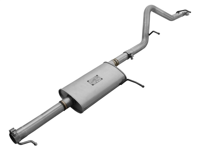 AFE 49-08040 on Exhaust System, Cat Back Aluminized Hi-Tuck 07-14 fits Jeep Wra