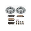 PowerStop KOE1202 fits Mitsubishi 04-06 Lancer Rear Autospecialty Brake Kit