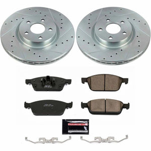 PowerStop fits Ford 18-19 Transit Connect Front Z23 Evolution Sport Brake Kit