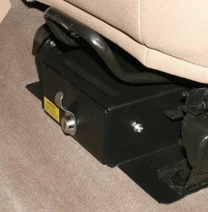 Tuffy Products 250-01 Tuffy fits Jeep Wrangler Underseat Drawer Flip Seat W/ Keyed Lock