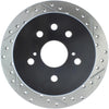Stoptech 127.44142L 06-10 Lexus IS 250/IS 300/IS 350 SportStop Slotted & Drilled Left Rear Rotor