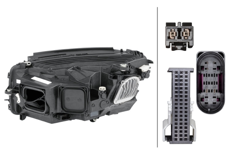 Hella LA354877221 2016-2021 fits Mercedes-Benz GLC250 Headlight Assembly