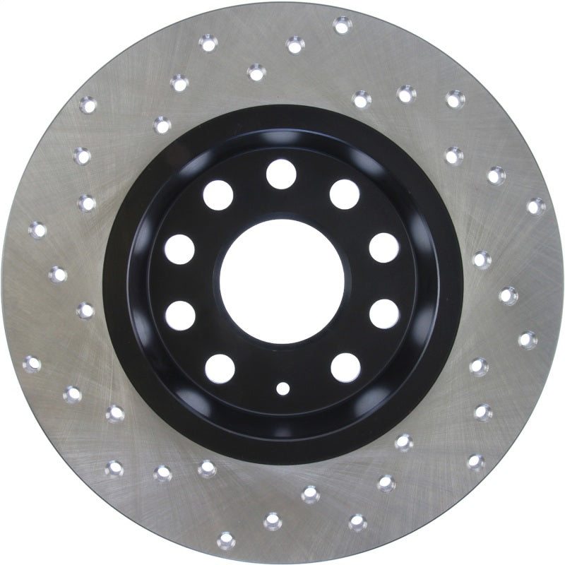Stoptech 128.33131CL Drilled Cryo Sport Brake Rotor Rear Left 12-13 Volkswagen Beetle