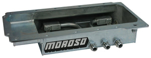 Moroso 21155 fits GM LS (w/Three Left Side Pick Ups) Fabricated Dry Sump 4in Ste