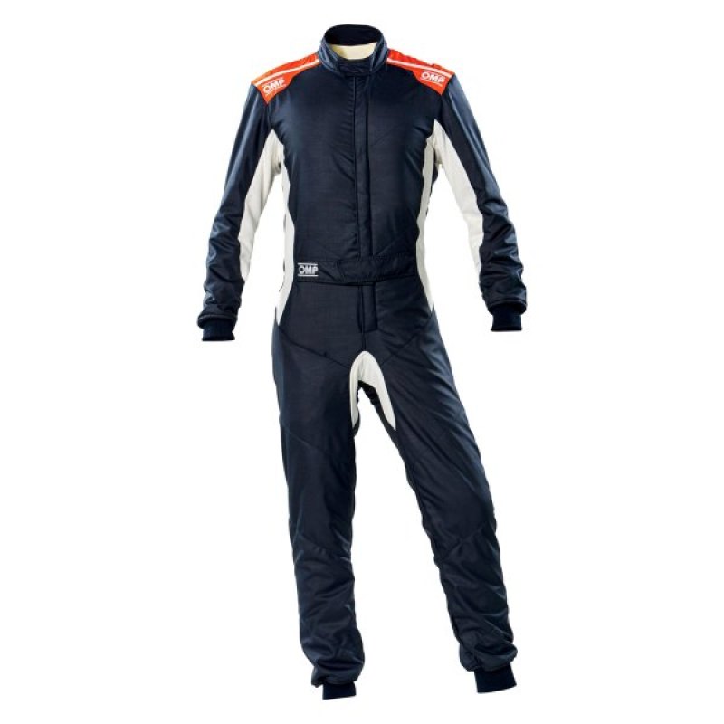 OMP IA0-1860-A01-249-46 One-S Overall Navy Blue/F Orange - Size 46 (Fia 8856-2018)