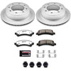Power Stop 06-16 Chevrolet Express 2500 Rear Z36 Coated Truck & Tow Brake Kit