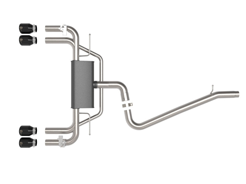 AFE 49-36442-B rce XP 3in-2.5in 304SS Exhaust Cat-Back 15-20 fits Audi S3 L4-2.
