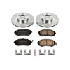 PowerStop KOE1124 fits Saab 05-06 9-2X Front Autospecialty Brake Kit
