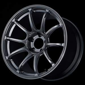 Advan YA28J29EHB RZ-F2 18x9.5 +29 5x114.3 Racing Hyper Black Wheel