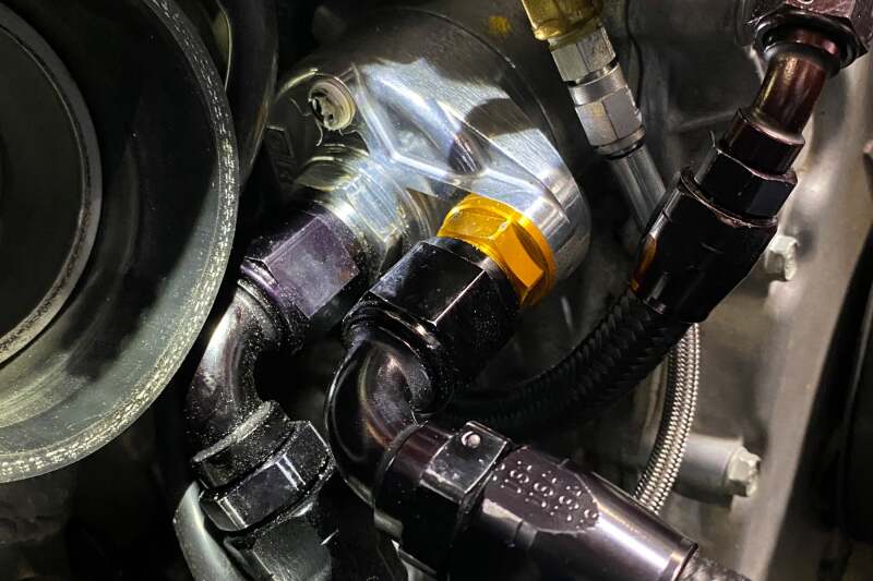 GReddy 12058002 2017-2019 fits Honda Civic Type-R NS1010G 10 Row Oil Cooler Kit