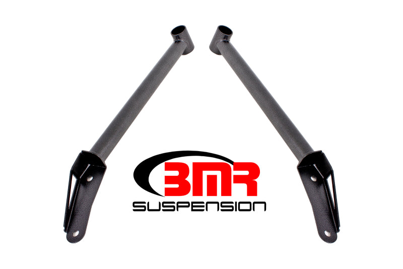 BMR CB008H 6th Gen Camaro Front Of Rear Cradle Brace - Black Hammertone