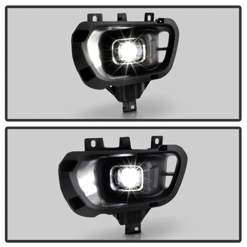SPYDER 9051166 19-23 fits Ford Ranger Full LED OEM Style Fog Lights Switch Clear
