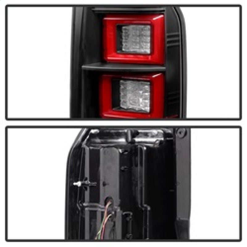Spyder 5080936 fits Land Rover 10-14 Discovery LR4 Light Bar LED Tail Lights Bl